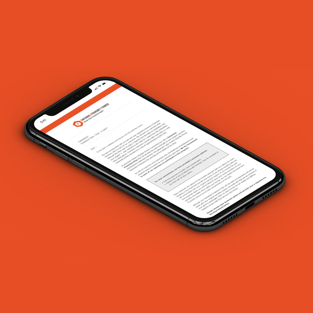 Ontario Standby Power